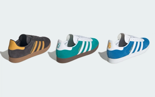 Manchester United, Liverpool FC, and Real Madrid's Third Jersey-inspired Adidas Gazelle collection.