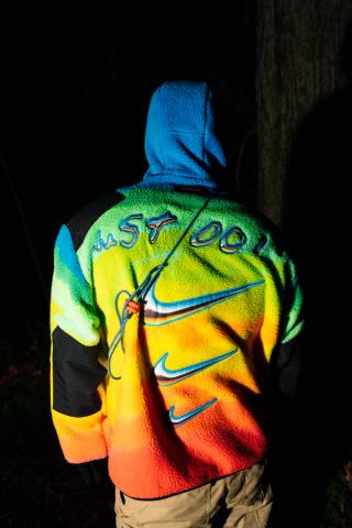 CPFM x Nike ACG Balaclava Hoodie. Photo via Adham Abousalem.