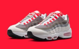 Women's "White/Light Crimson" Nike Air Max 95 Available Now