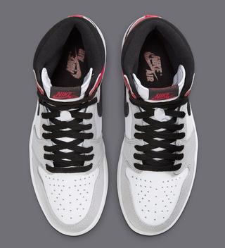 Air Jordan 1 Light Smoke Grey 555088-126 Release Date