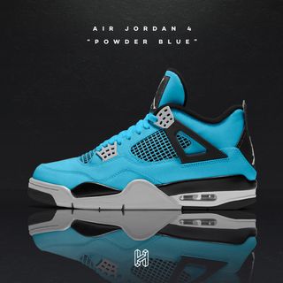 Concept Lab // Air Jordan 4 “Powder Blue” | House of Heat°