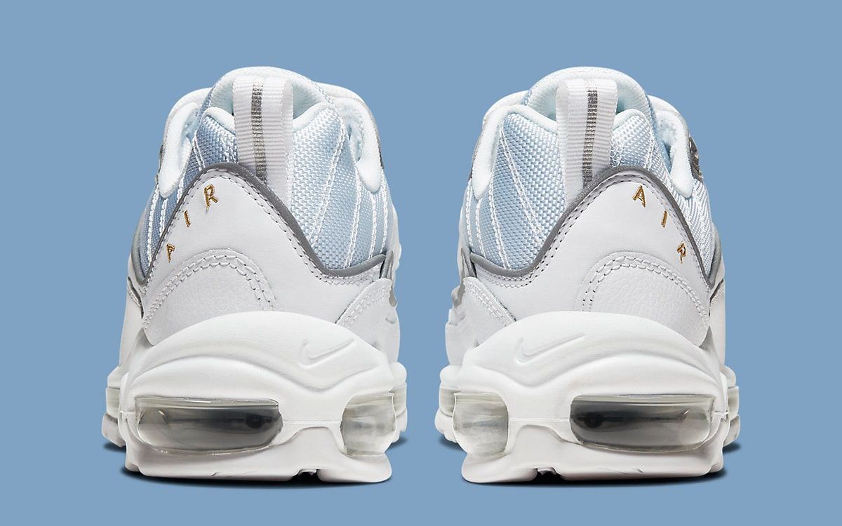 Nike air max on sale 98 gold and silver