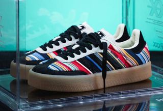 Ksenia Schnaider and Adidas windows Unveil a Color-Packed Samba 2.0