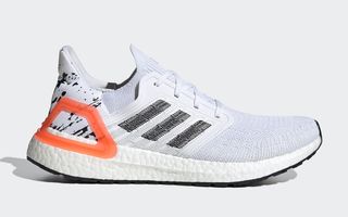 adidas ultra boost 20 eg0699 footwear white core black solar orange release date info 1