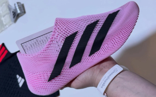 Adidas ClimaCool sample in a "Pink/Black" color scheme.
