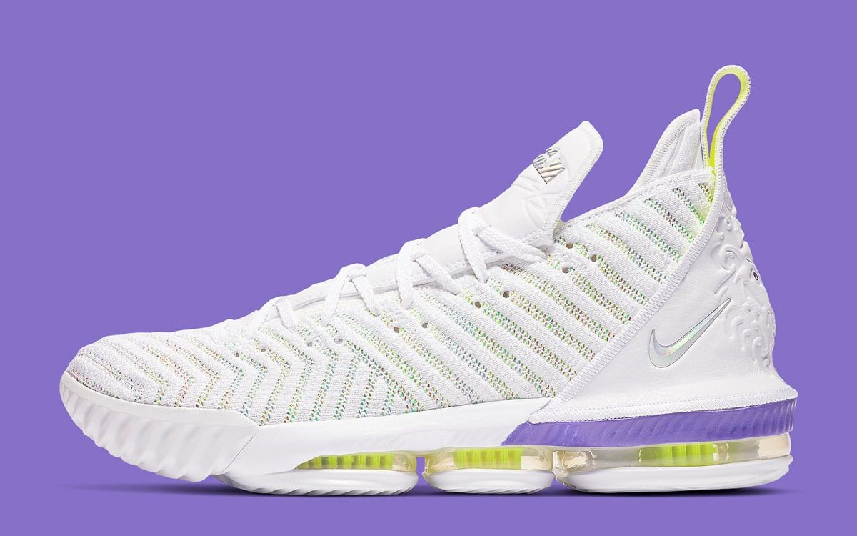 Lebron 16 cheap white release date