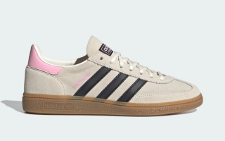 Juventus x adidas Handball Spezial "Off White/True Pink" (26/27) sneaker.