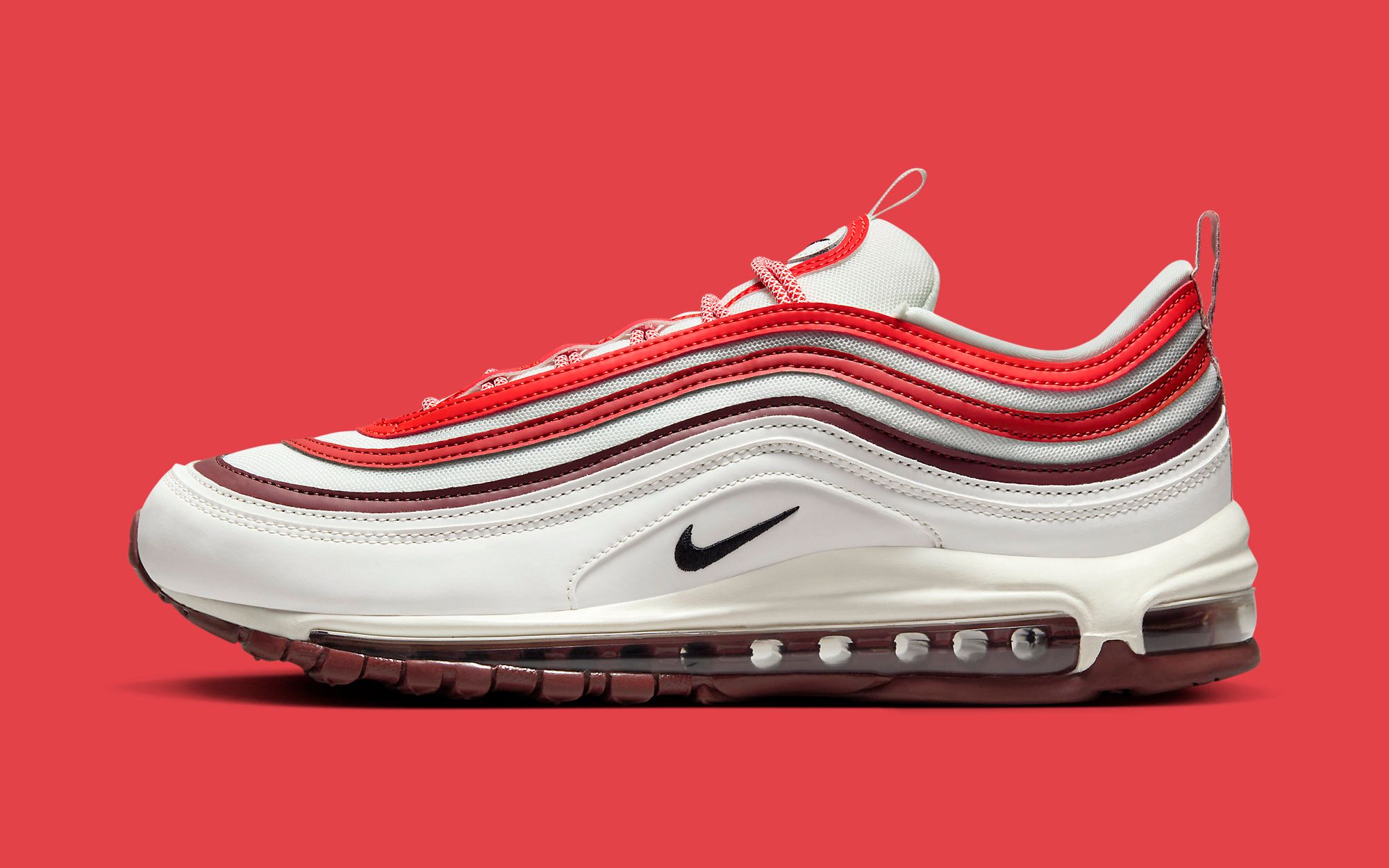 red nike 97 women's