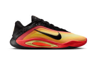 Big Kids' Nike A'One in a "Volt" color scheme.