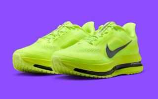 Nike’s Pegasus Premium Goes Neon With “Volt/Black” Colorway