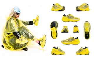 Adidas Adizero Goukana in its debut "Yellow" color scheme.