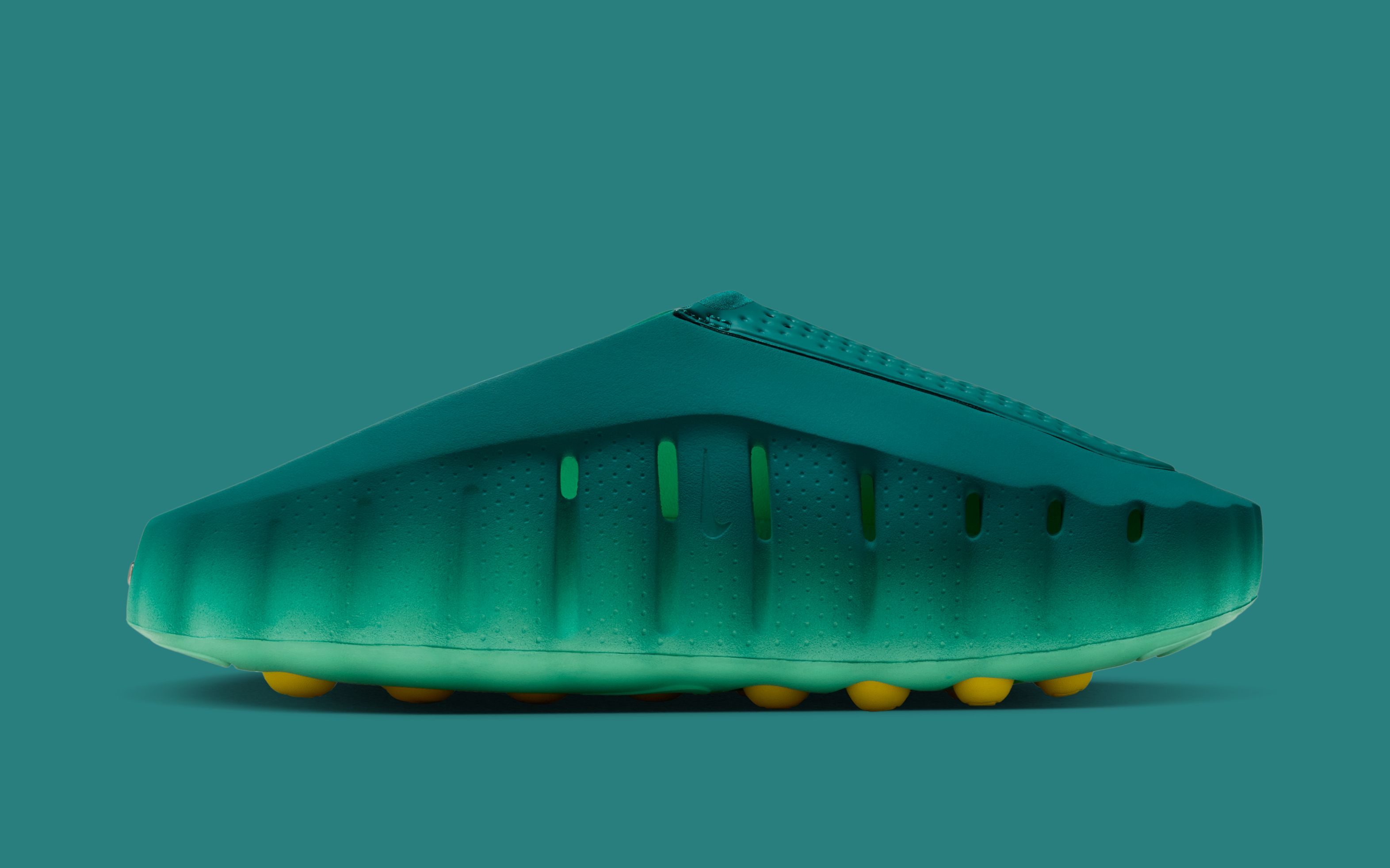 靴 Nike Mind 001 Mules \"Geode Teal 28cm Nike Men's Mind 001 Geode Teal / Light Menta / Canary / Chrome Mules