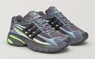 Pharrell x VIRGINIA Adistar Jellyfish "Onix" in a "Onix/Aurora Onix/Core Black" color scheme.