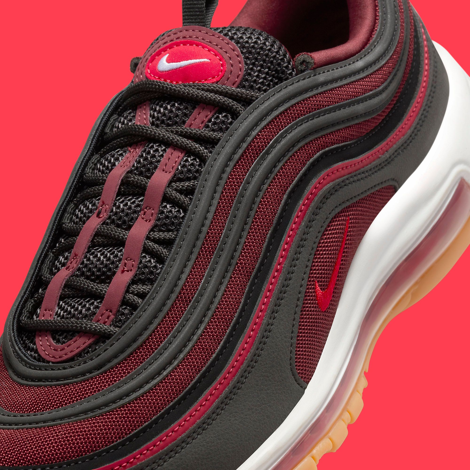 Air max clearance 97 wine red