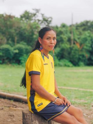 Ecuador 2026 Home Jersey. Photo via Marathon Sports.