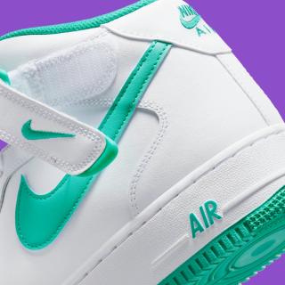 nike air force 1 mid white clear jade dv0806 102 release date 7