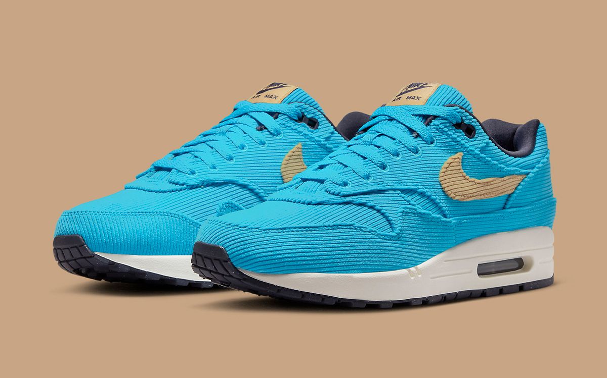 Where to Buy the Corduroy Nike Air Max 1 “Baltic Blue” | House of 