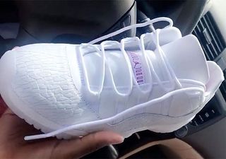 First Look: Air Jordan 11 Low GS “Frost White”