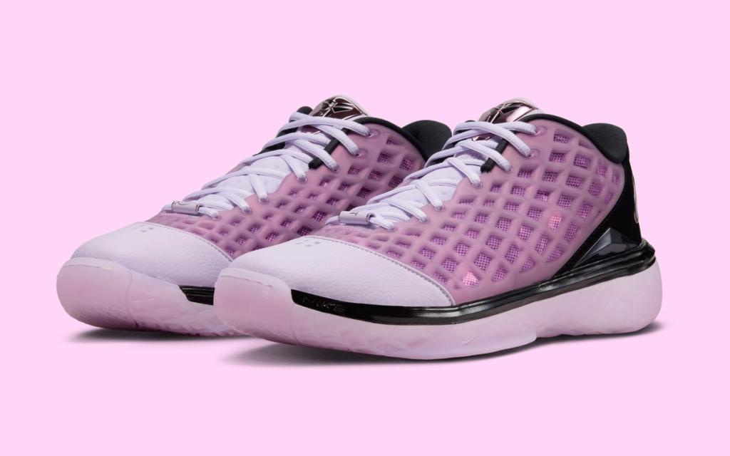 Nike Kobe 3 Protro Forum pink colorway inspired by The Forum arena's iconic lighting