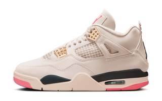 Speculative mock-up of the Air Jordan 4 "Birds of Paradise" Fall 2026 retro.