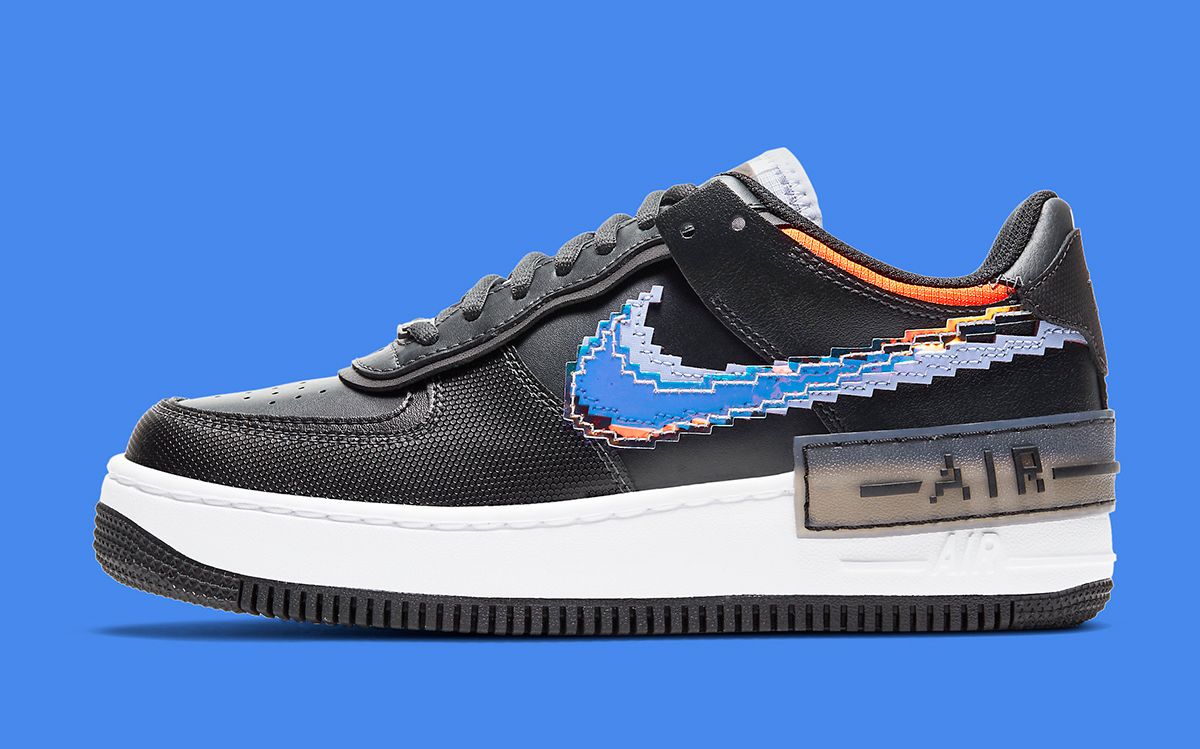 NIKE☆AIR FORCE 1 SHADOW Size 9.5 - Nike Air Force 1 Shadow White Multi-Color W for