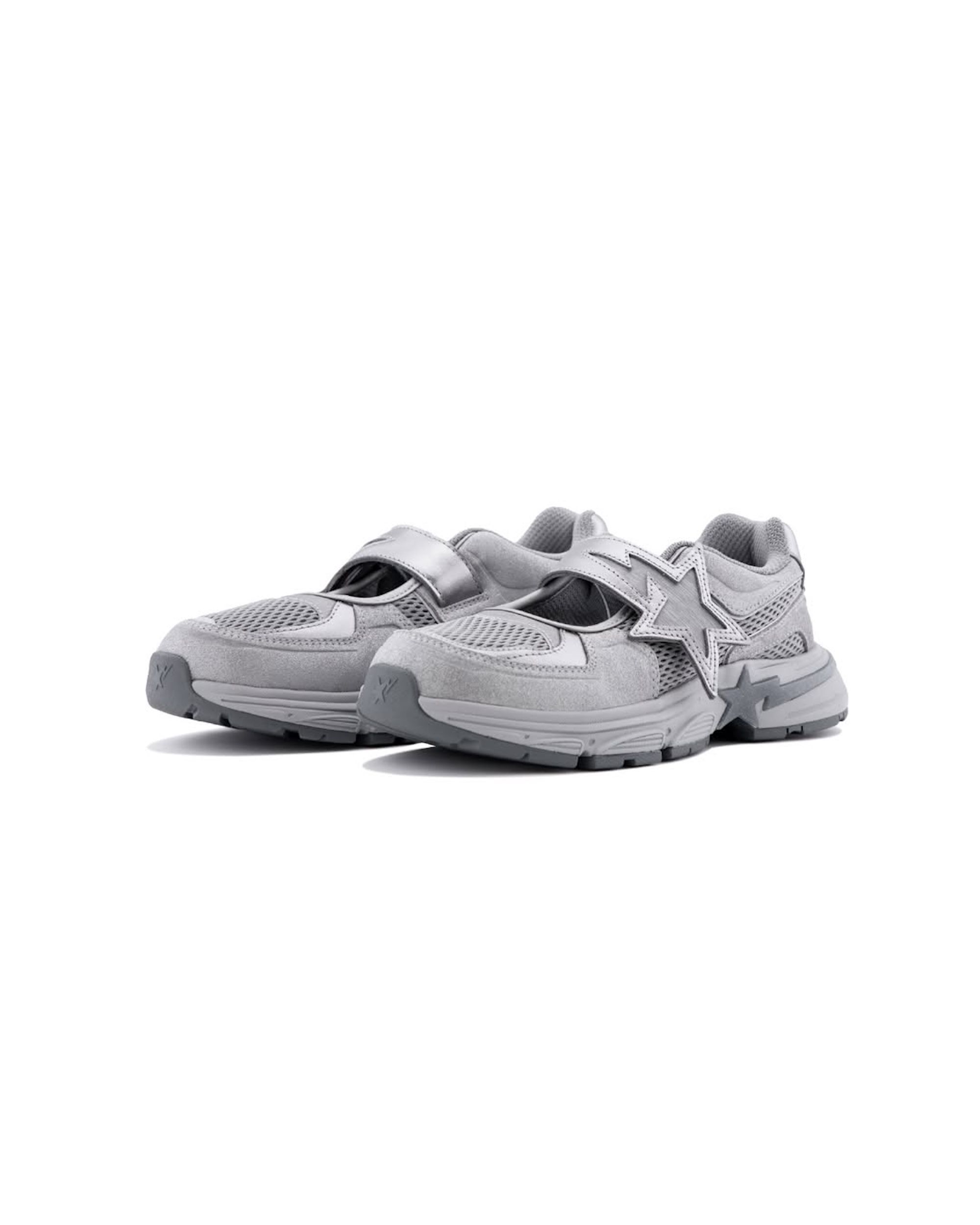 "Grey" BAPE® MARY JANE STA. Photo via BAPE®.