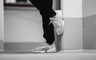 This Crispy adidas YUNG-1 in White and Grey is Available Now!