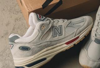The New Balance 991v2 Returns in Off-White, Grey, and Gum