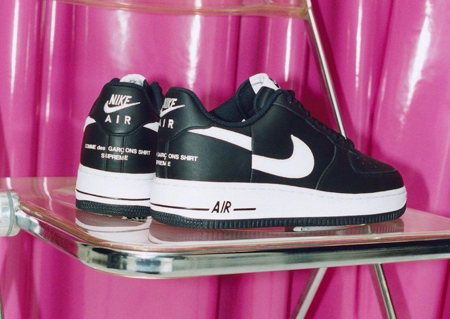 nike air force 1 low supreme x comme des garcons