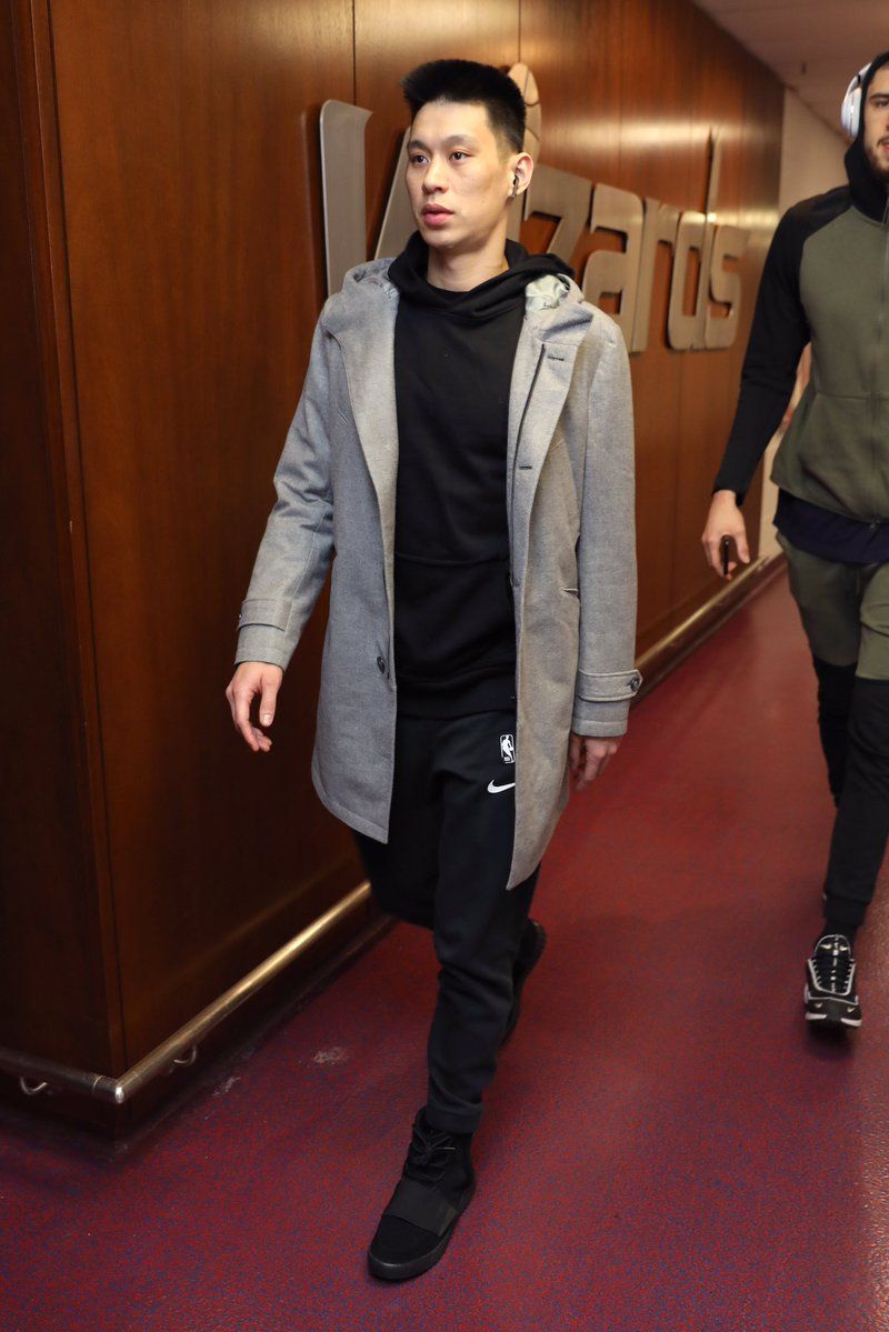 Jeremy Lin // YEEZY 750 "Triple Black"