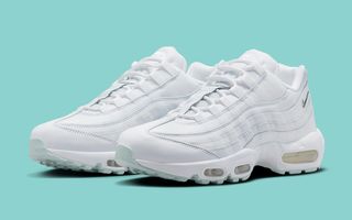 Nike Add Mint Soles to this Otherwise All-White Air Max 95