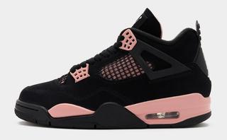 Women's Air Jordan 4 "Pink Thunder" (SKU: HV0823-001). Photo via JD Sports.