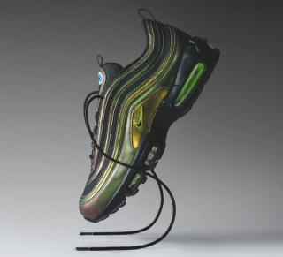 Phil Knight's Division Street Unveils Nike Air Max 95/97 Hybrid in Oregon Ducks Colors for Air Max Day 2025