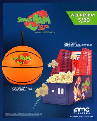 AMC Exclusive Popcorn Bucket and Cup. 