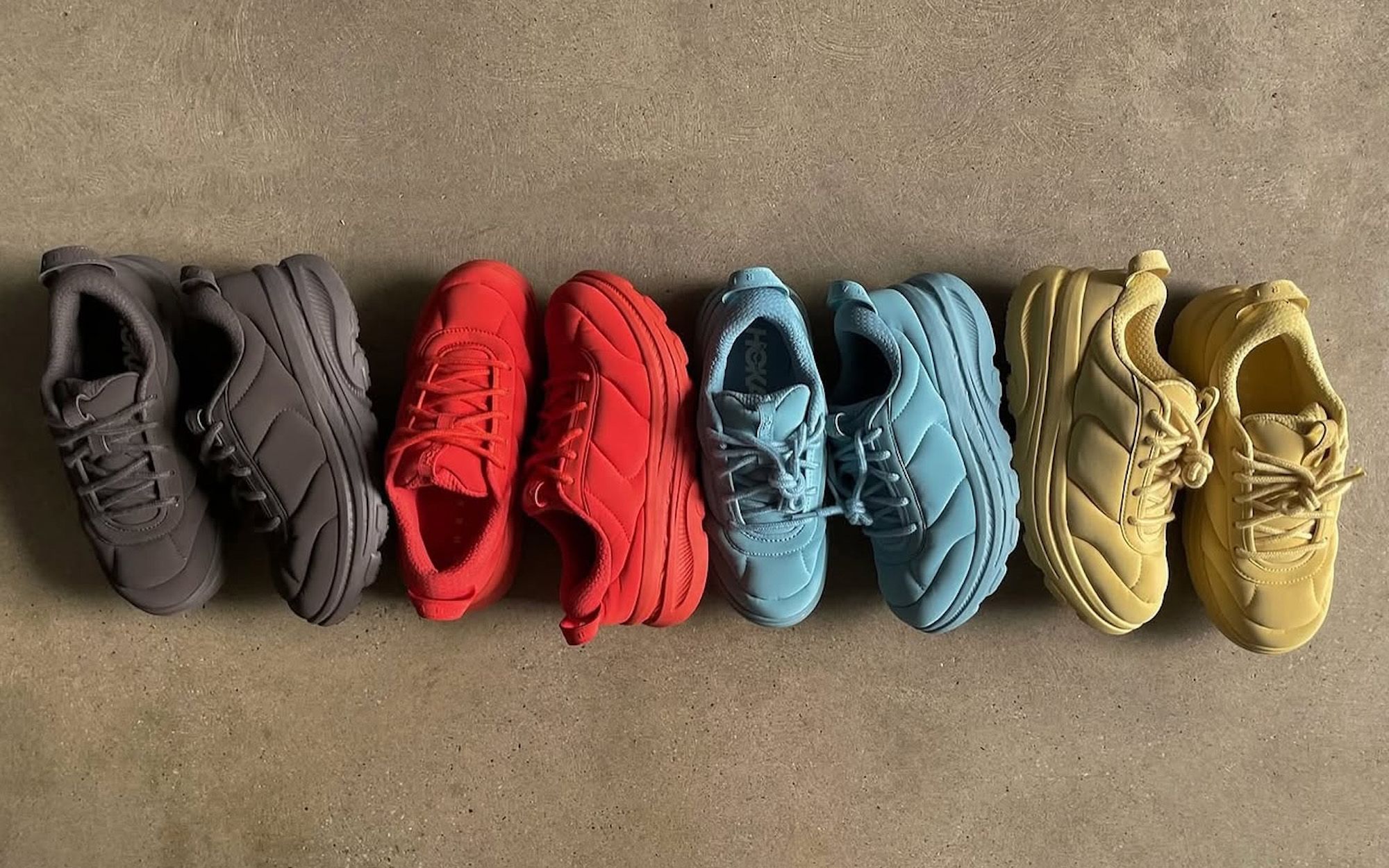 The $395 MARNI x HOKA Bondi B3LS Arrives April 4 | House of