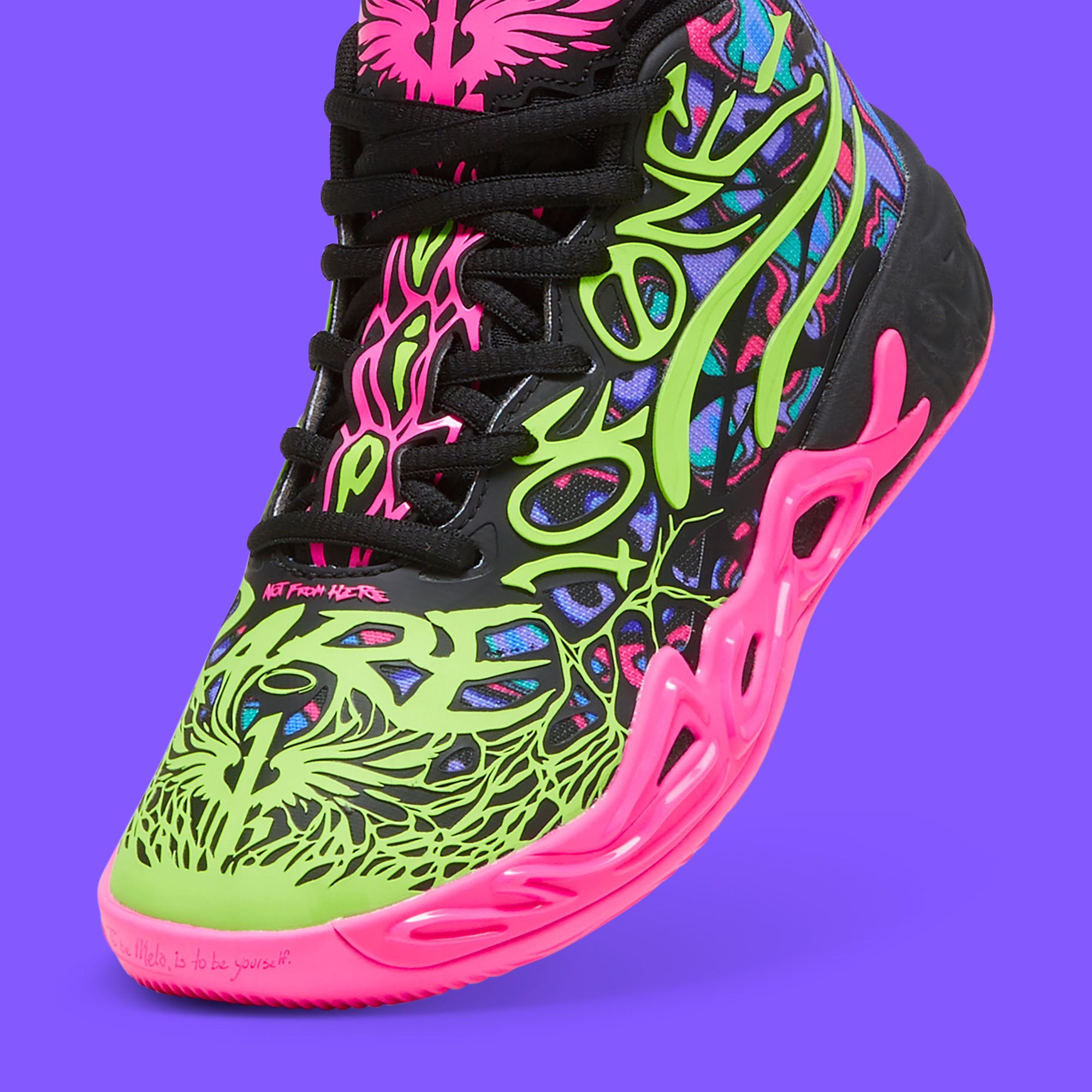 The LaMelo Ball x PUMA Hoops MB.04 