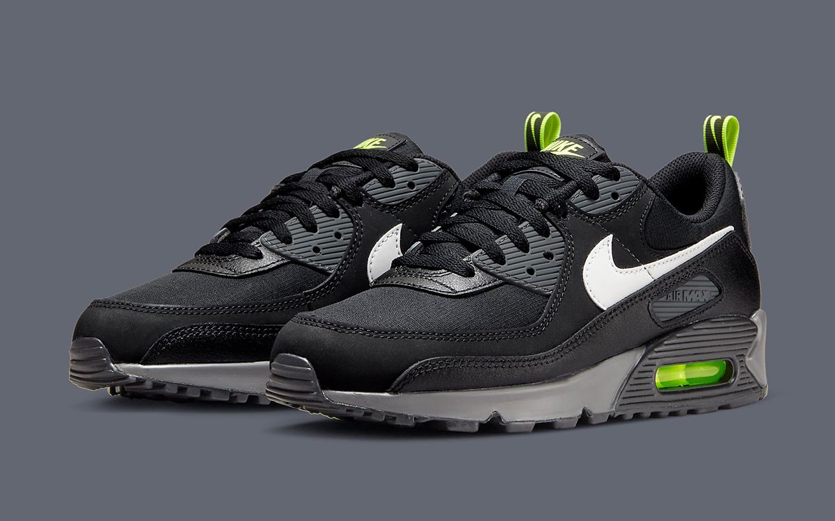 Nike air shop max black neon