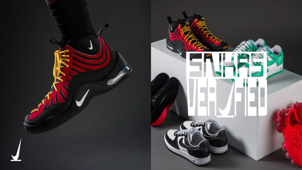 Nike Air Bakin High featured in SNKRS Verified Episode 5, showcasing the heritage basketball silhouette's retro design and construction details