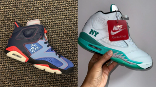 First Look: Awake NY x Air Jordan 5 and Air Jordan 6 Samples