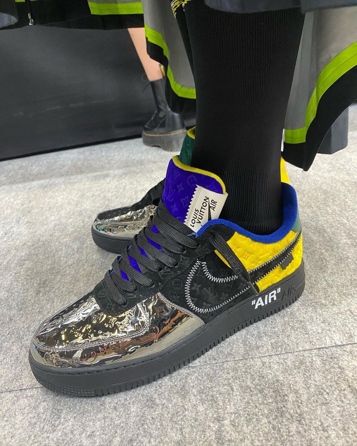 The L In LV: Louis Vuitton x Nike Air Force 1's Receives Release Date