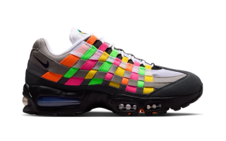 Nike Air Max 95 Woven "Multi-Color" Big Bubble release.