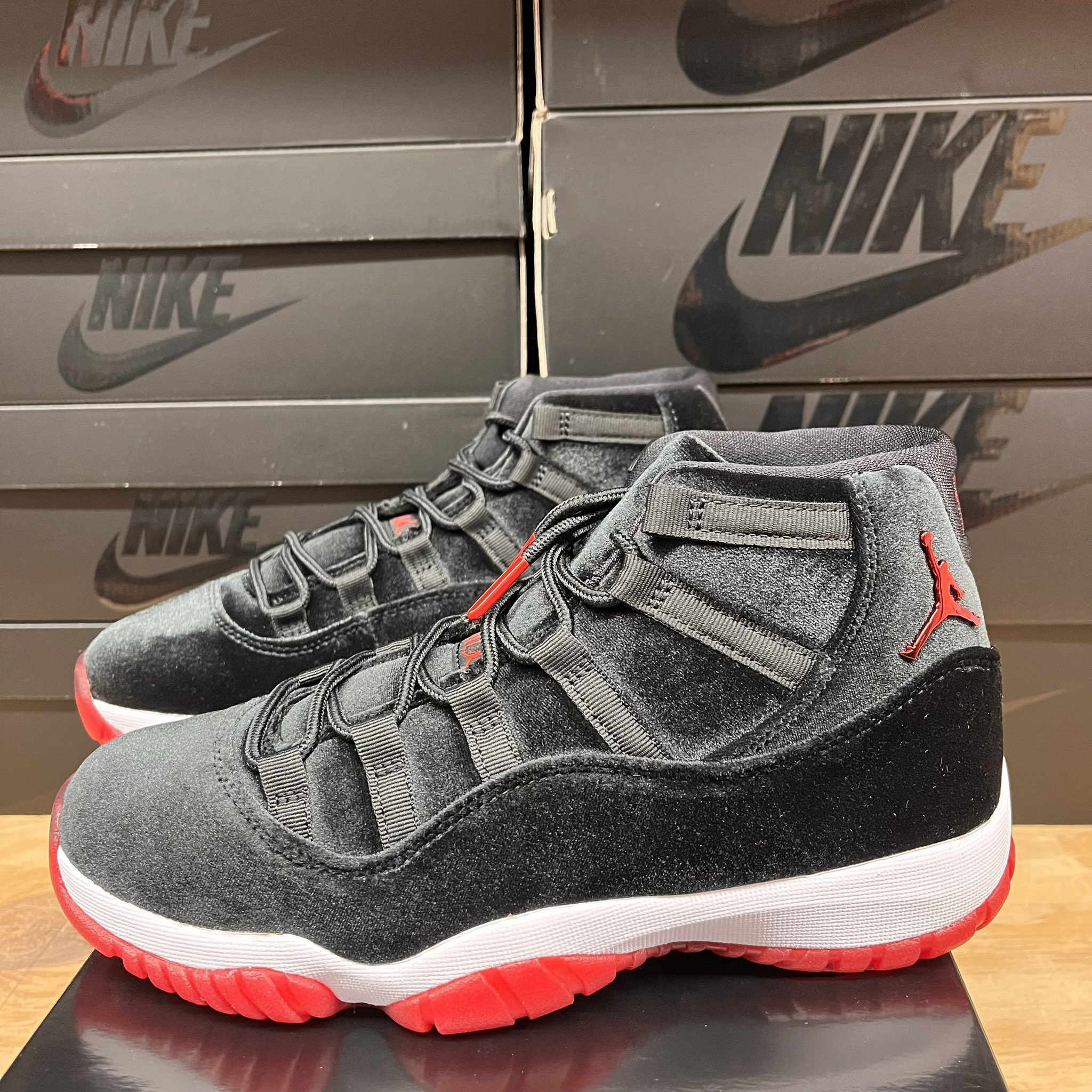 Where to Buy the Air Jordan 11 Bred Velvet House of Heat