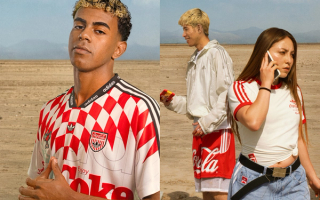 Lamine Yamal for Coca‑Cola® x adidas footwear, accessories & apparel collection releasing June 6, 2026.