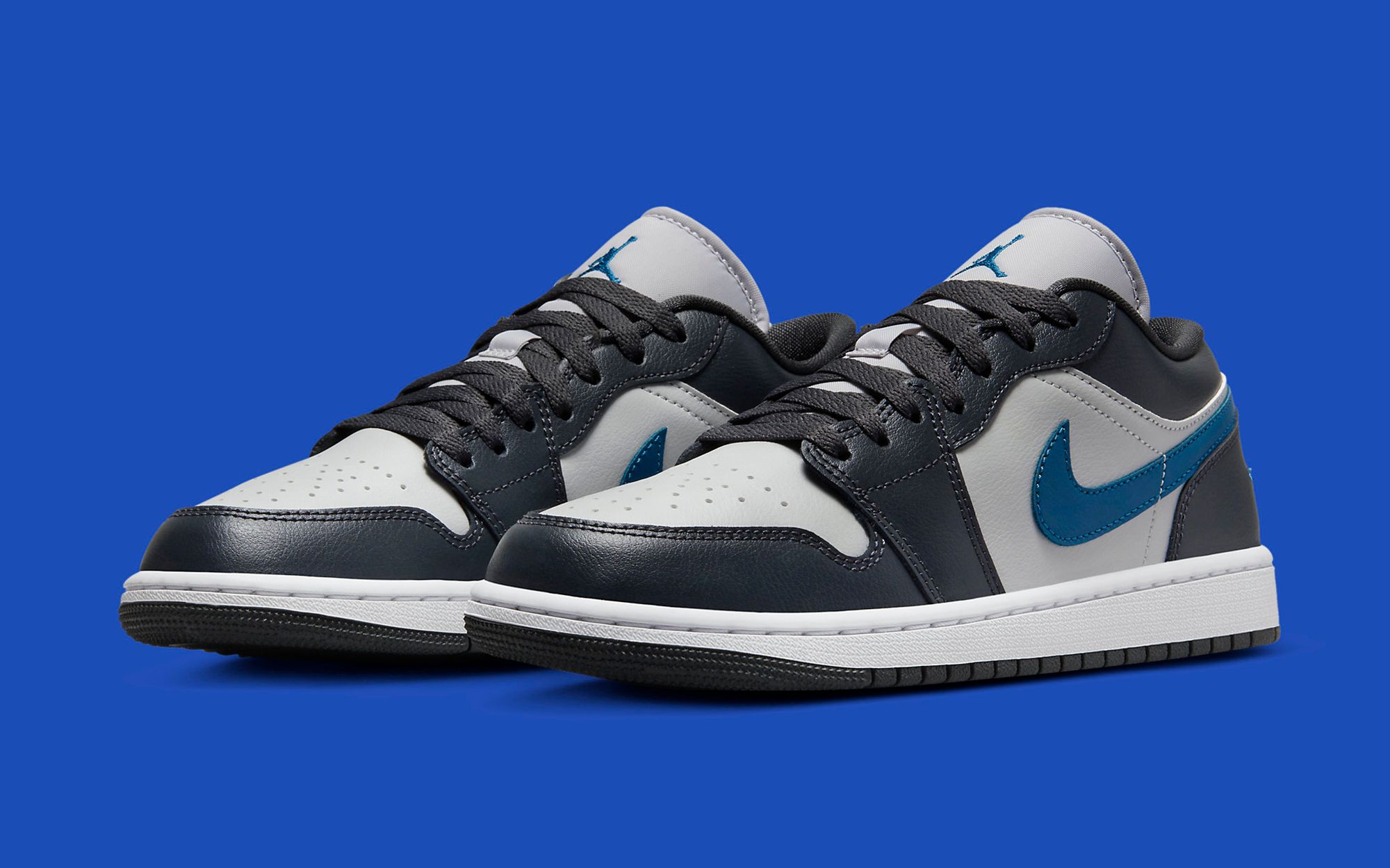 The Air Jordan 1 Low Appears in Anthracite and Industrial Blue | House  of Heat°