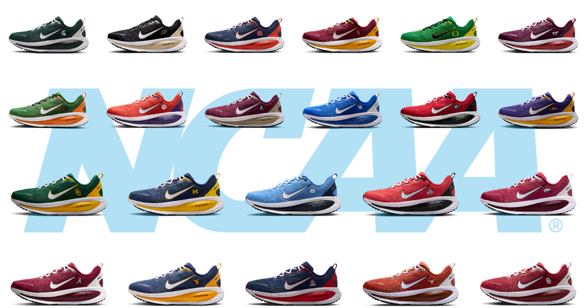 NCAA x Nike Vomero 18 Collection Drops Fall 2026
