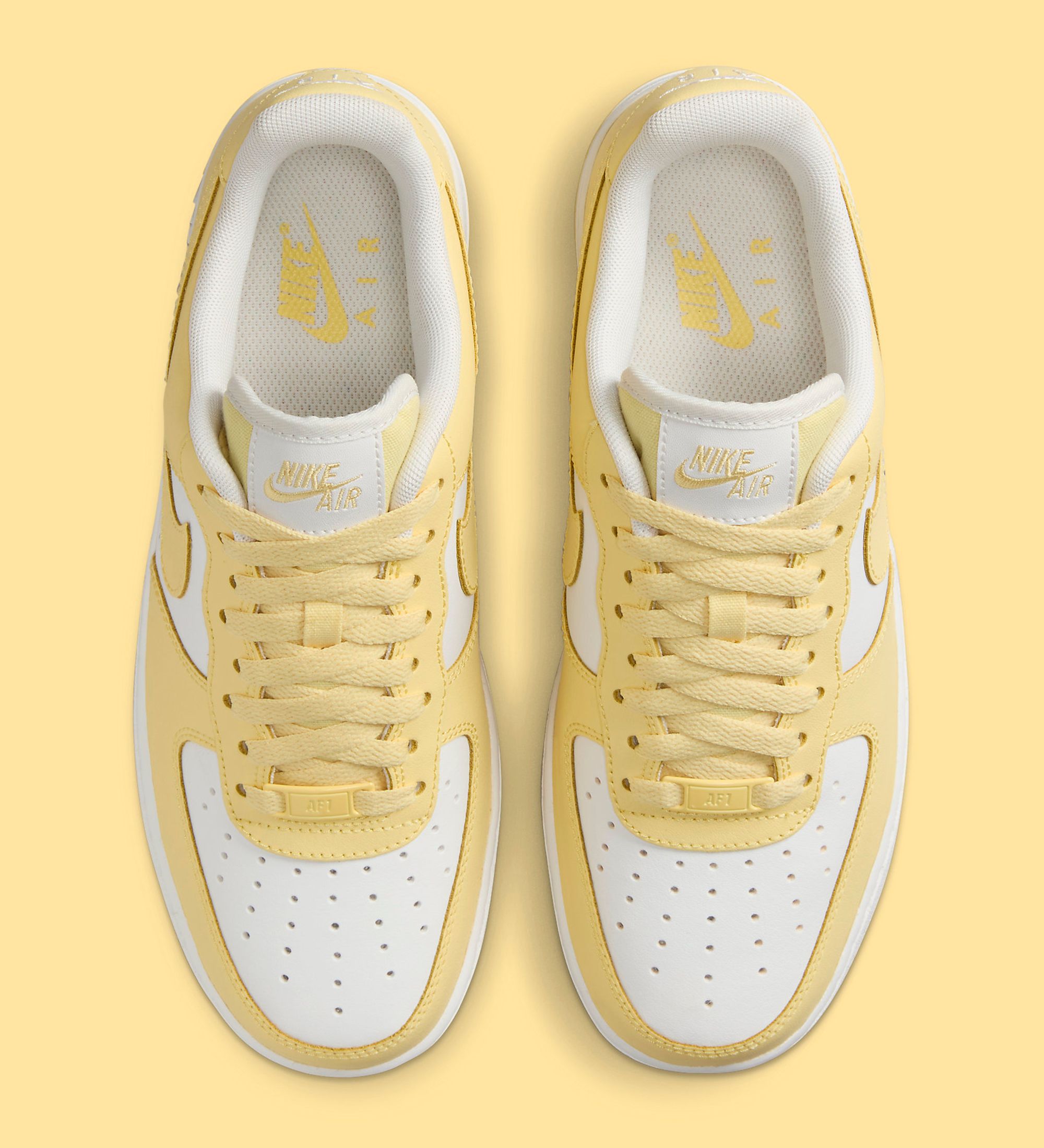 nike air force lemon