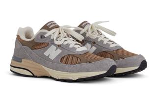 The New Balance 993 "Driftwood" Draped in Shaggy Grey Suede