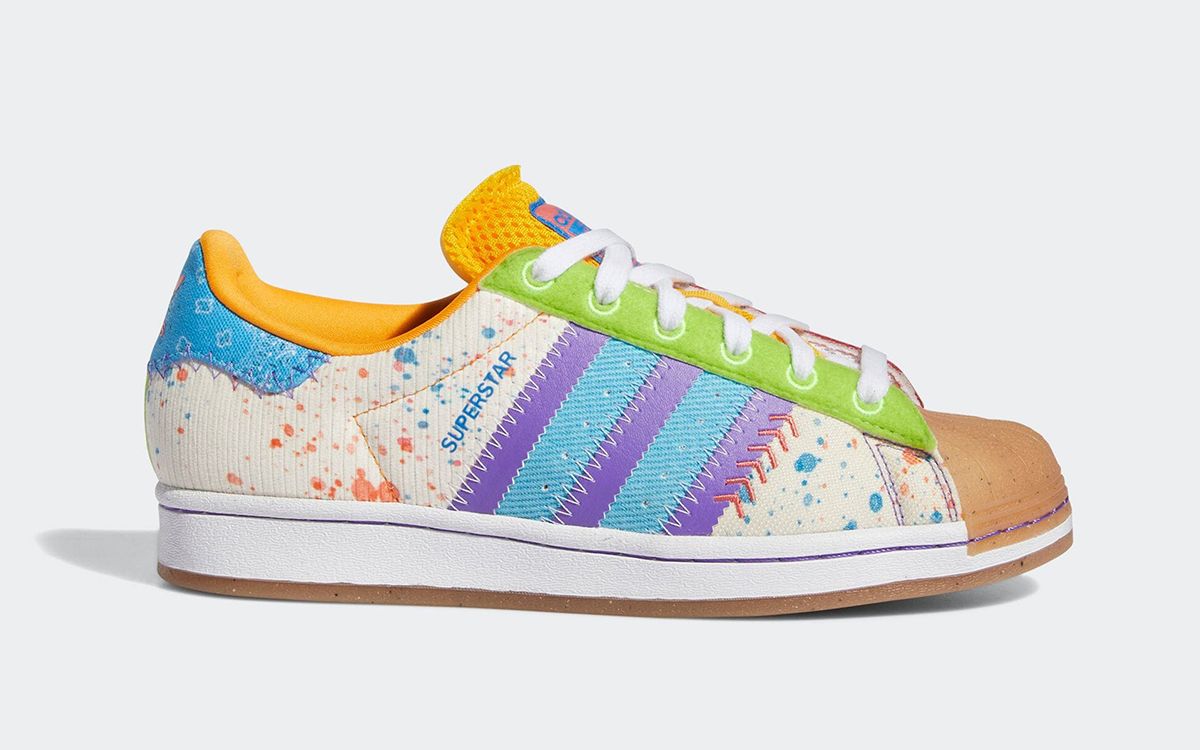 Adidas superstar outlet rainbow hue