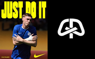 Debut logo for Cole Palmer's personal brand, which draws inspiration from his "cold" celebration.