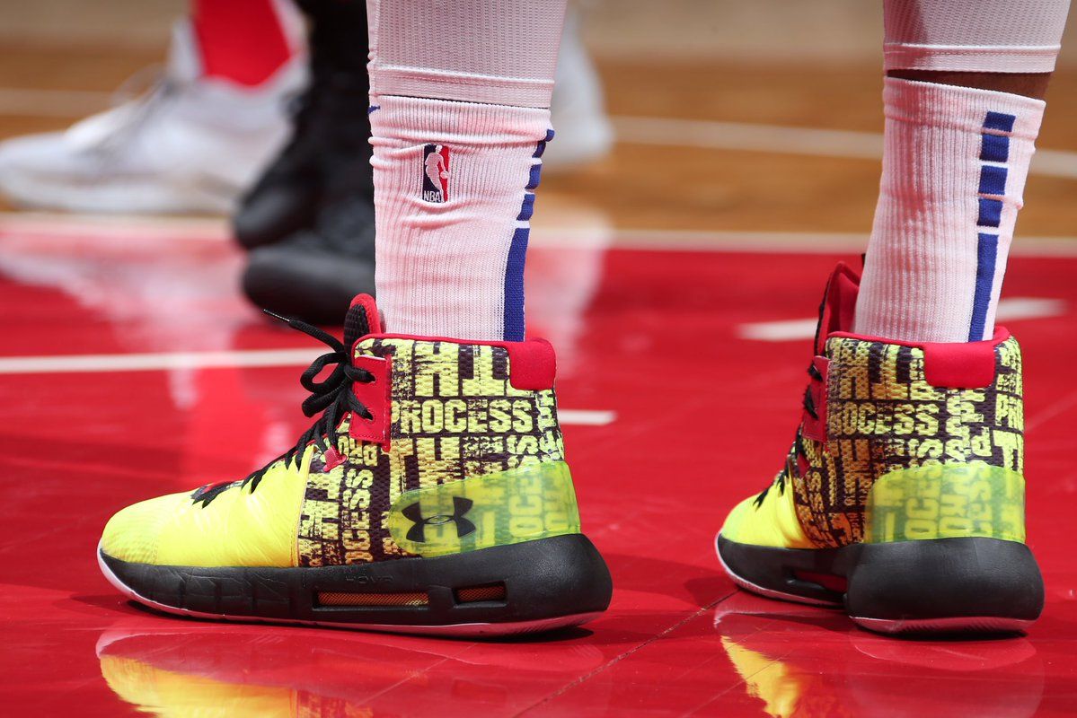 Joel Embiid UA HOVR Havoc